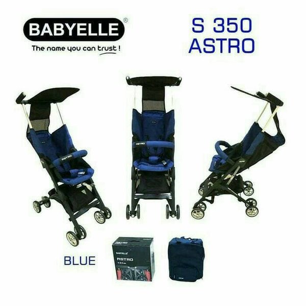 Baby Elle Astro S350 Stroller / Kereta Dorong Bayi - Royal Blue