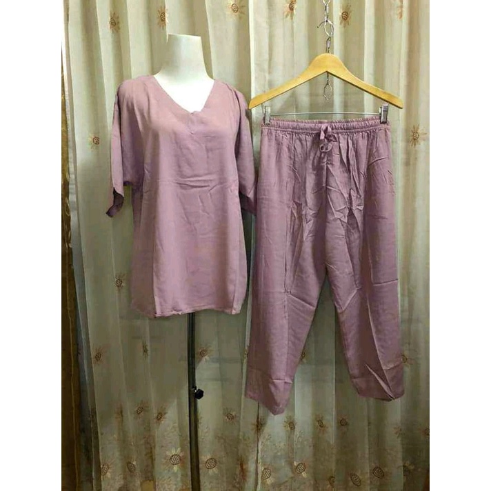 PAKET 4 PCS 100 RB SETELAN ANDIN / SECEL PAJAMAS/BAJU TIDUR SANTAI-6