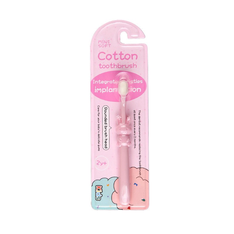 Mini Life Soft Cotton Toothbrush (Usia 2 - 10 tahun) / Sikat Gigi Anak