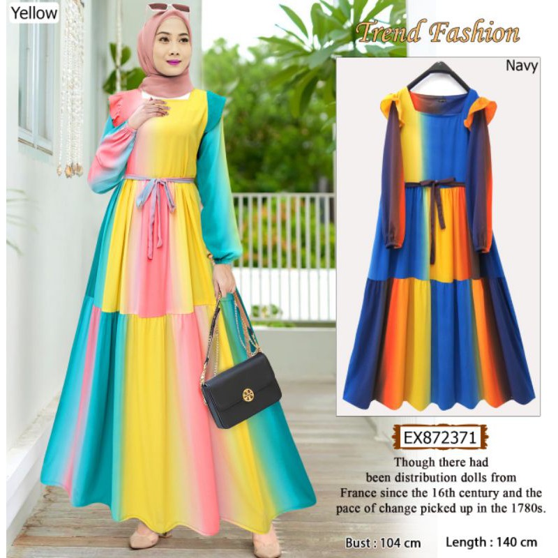 Gamis pelangi EXTU EX872371