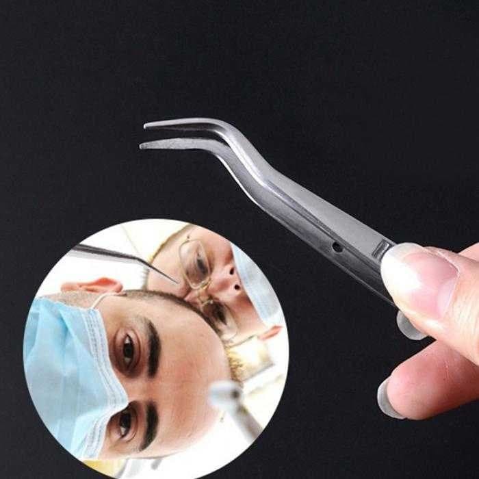 Peralatan Perawatan Gigi Stainless Dental Instrument Tool Hook *SL13