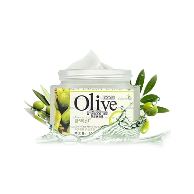 DBEST - [ COD ]  OLIVE CO.E Deep Mouisture Cream / Krim Siang Malam Pelembab Kulit Terbuat Dari Minyak Zaitun