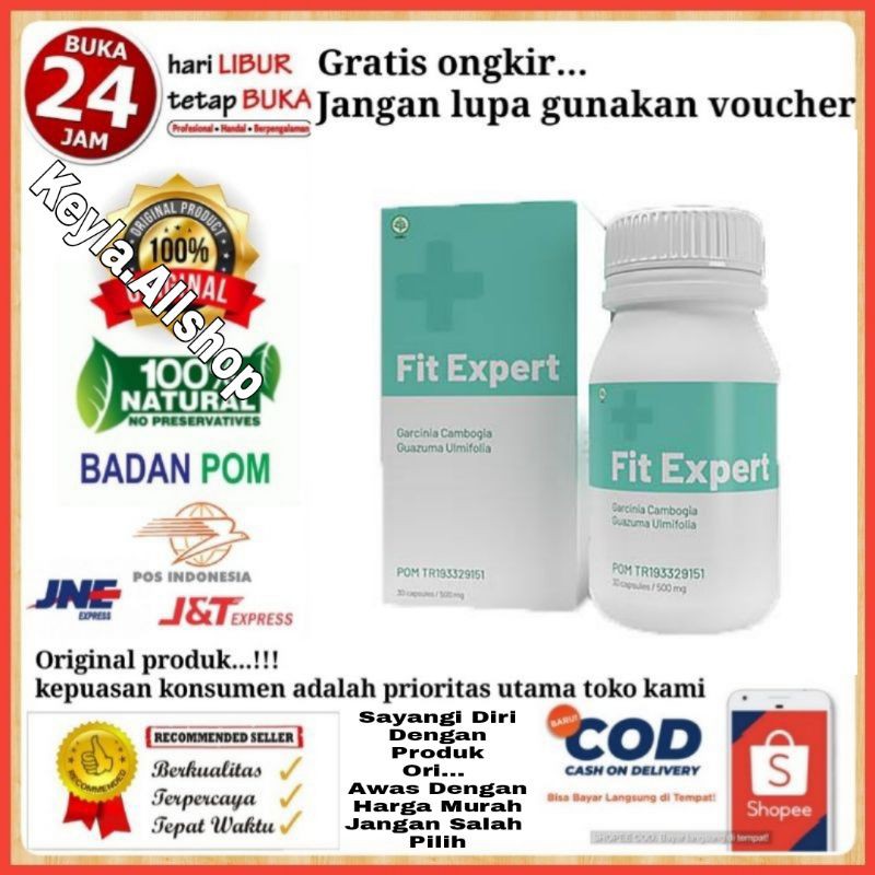 Fit Expert Original Obat Pelangsing Badan 100% Asli