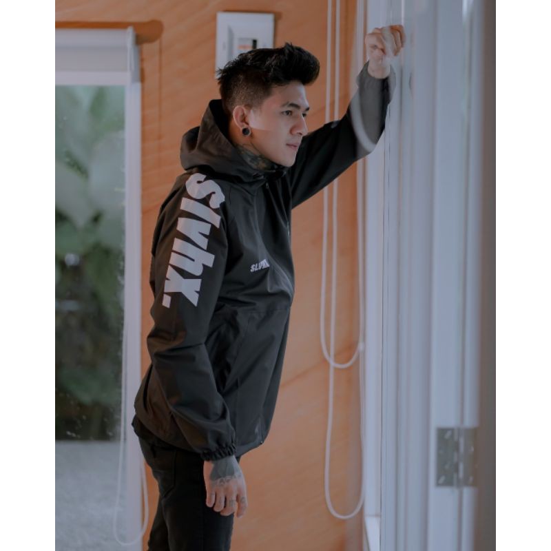 jaket waterproof original salvio hexia