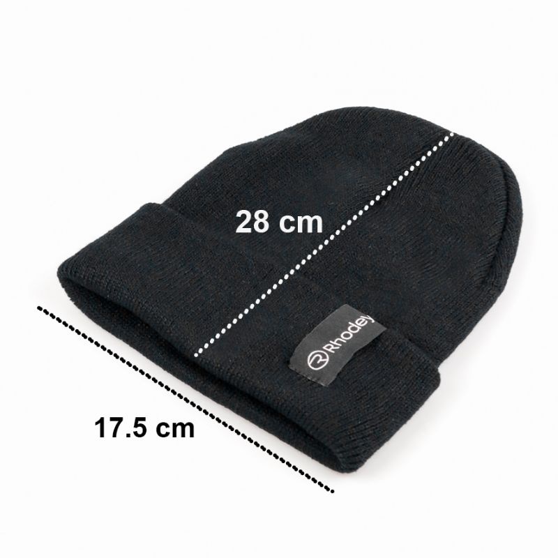 Kupluk Rhodey TRUE Topi Kupluk Rajut Beanie Hat - EC002