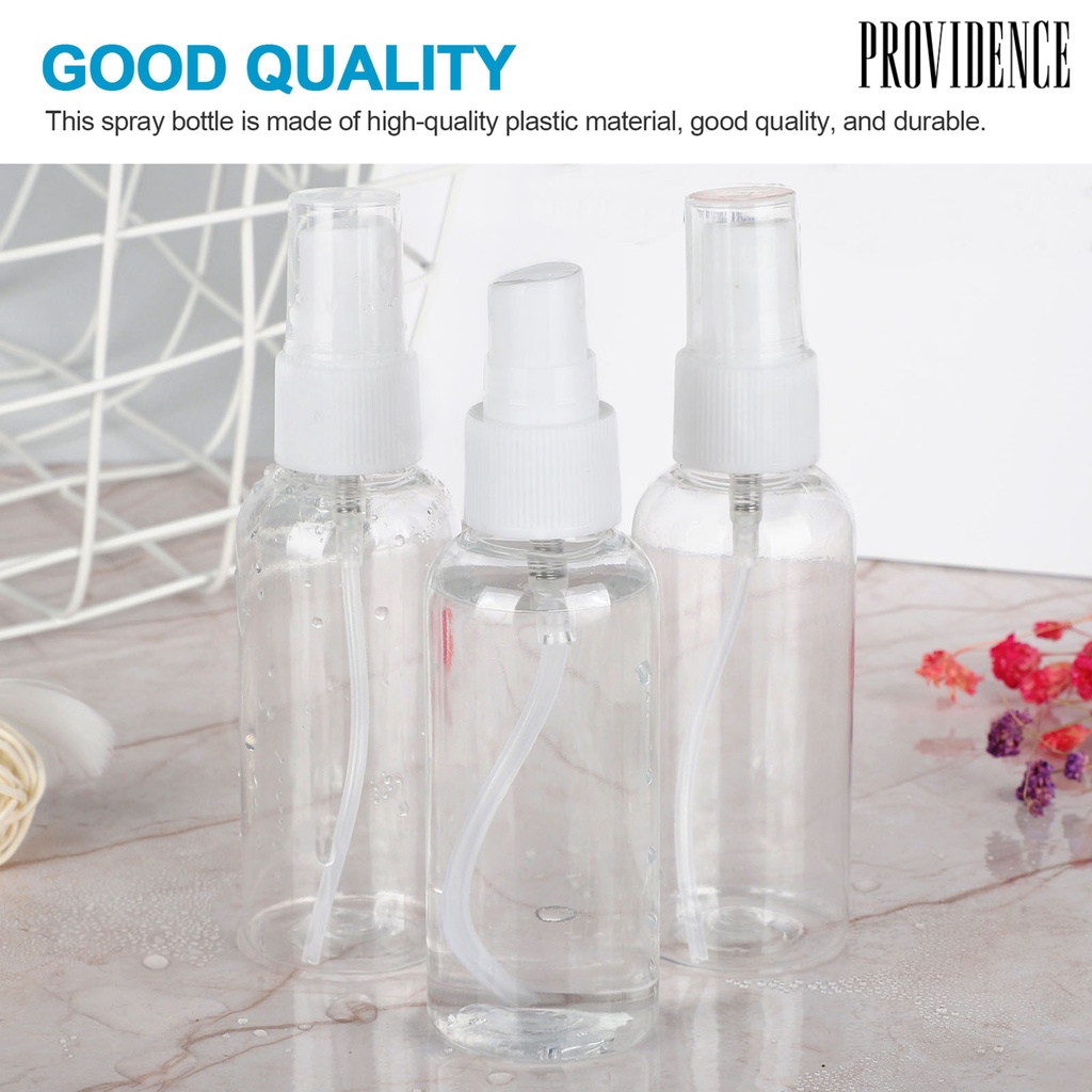 Providence 10pcs / 5pcs / Set Botol Spray Kosong 60ml Anti Bocor Reusable Untuk Makeup / Kosmetik Wanita