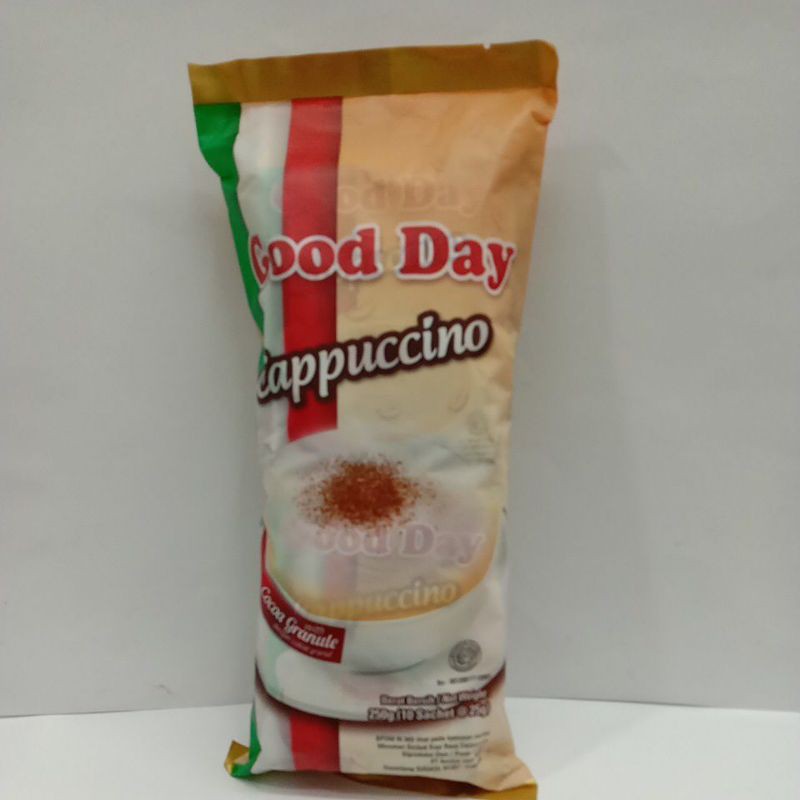 

good day cappuccino 10x25g