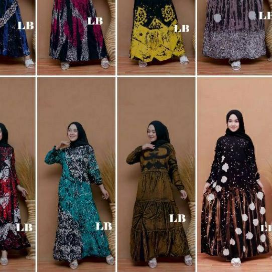 ◊ GAMIS RAYON TWILL || Original syar'i || DRESS VANESSA ANGEL ✭