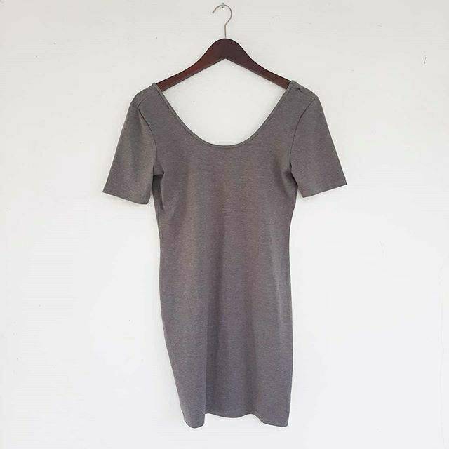 Forever 21 Grey Bodycon Dress
