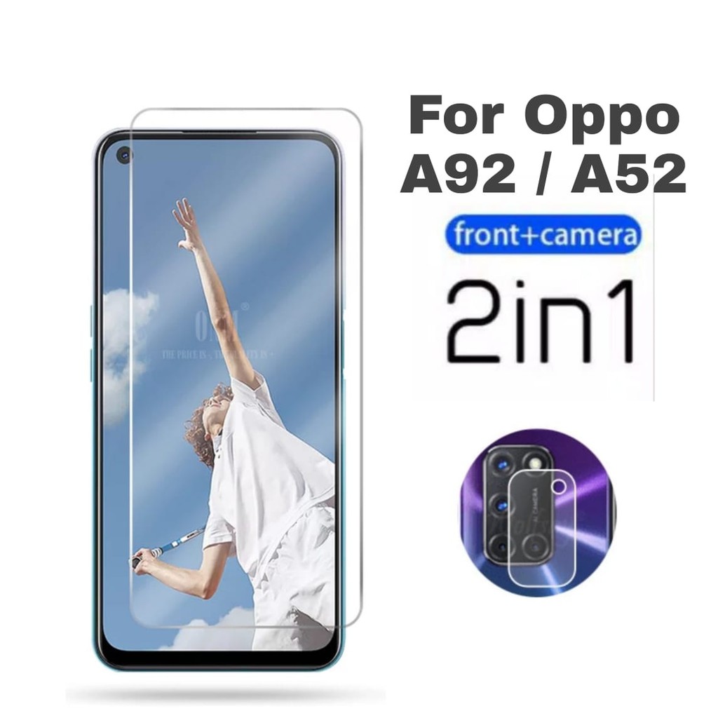 Tempered Glass Oppo A52 Free Anti Gores Camera | Shopee
