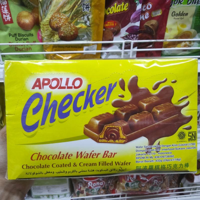 

Apollo Wafer Checker / Apollo Roka Peanut / Apollo Bubbles Malaysia