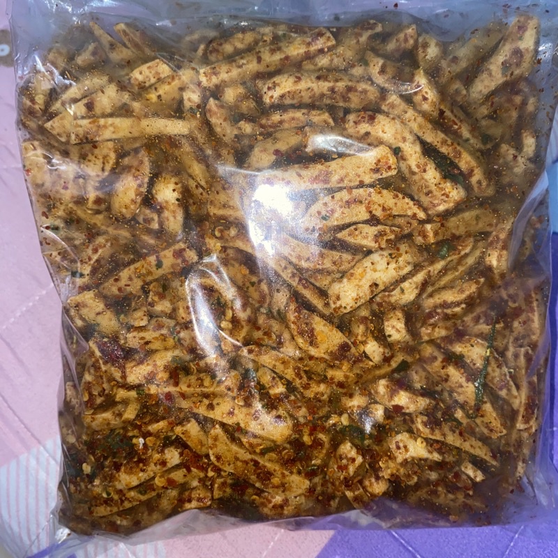 

Basreng pedas daun jeruk 500gr