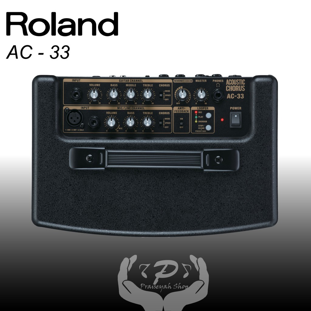Ampli Gitar AC 33 Roland Acoustic Chorus Original GARANSI Guitar Amply