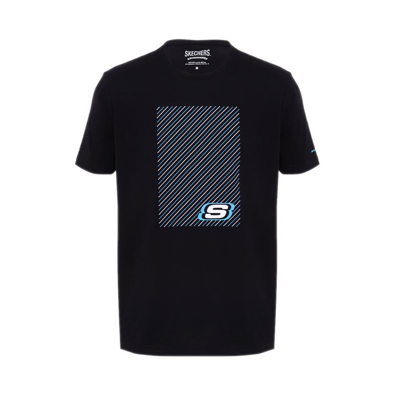 Jual Skechers Men's TShirt Black Shopee Indonesia