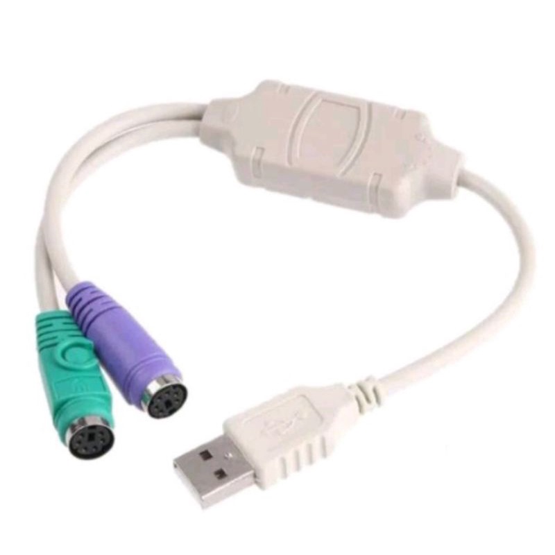 kabel converter usb to ps2 kabel keyboard mouse ps2
