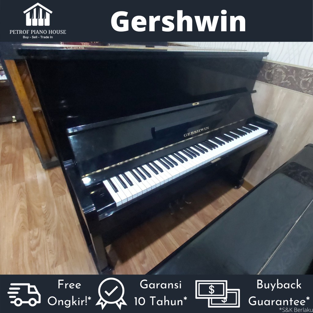 Gershwin Upright Piano Bekas Second