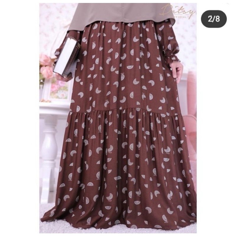 DITSY JULI 2022 || READY VERDANT CHOCO, HANNELE BROWN