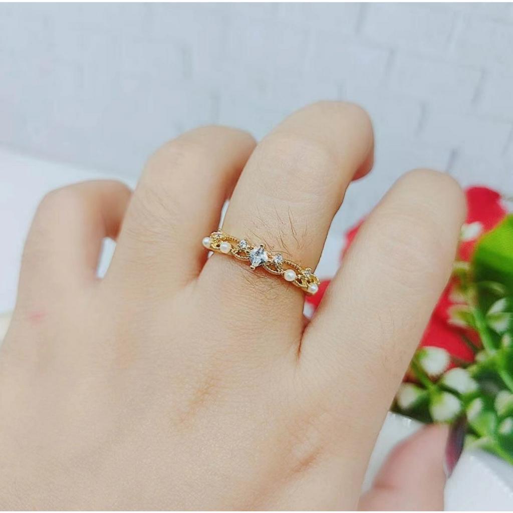 Cincin Permata Perhiasan Fashion Y020 Y021