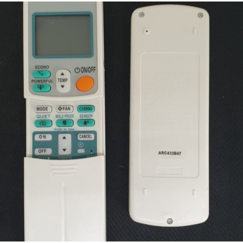 Remote AC Daikin ARC433B47
