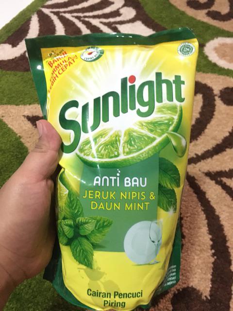 Sunlight Pencuci Piring Mint Anti Bau 780ml