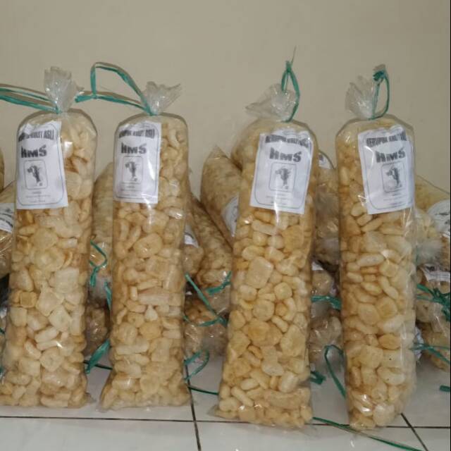 

Kerupuk kulit ASLI, gurih renyah enak HALAL