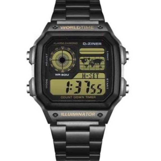 JAM TANGAN DIGITAL PRIA D-ZINER 8085