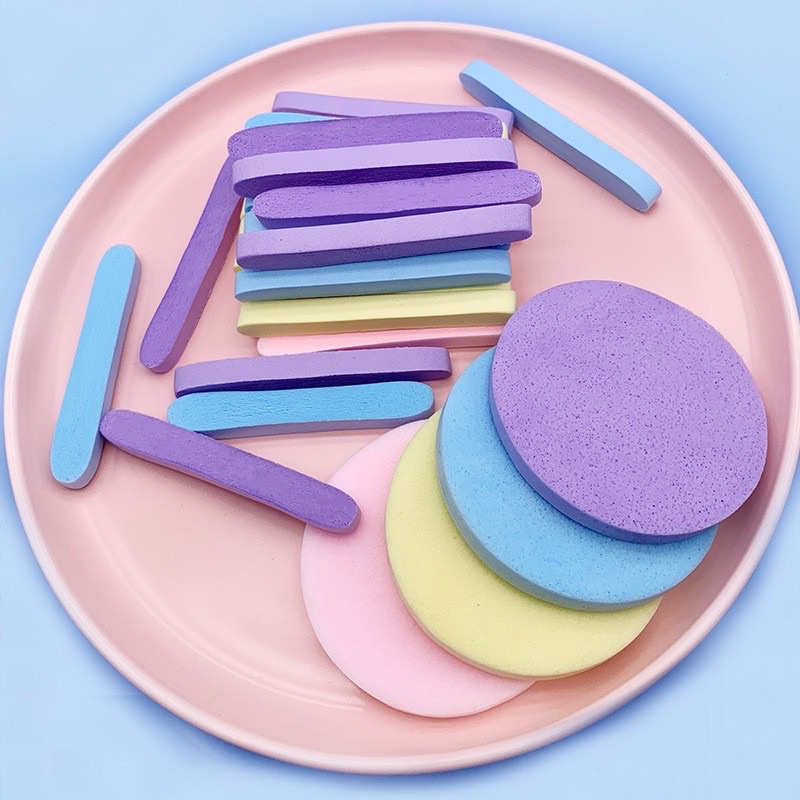 STICK SPONS KENTANG FACIAL / SPONGE KENTANG / SPON MAKE UP / SPONGE NGEMBANG / STIK SPONS KENTANG NG