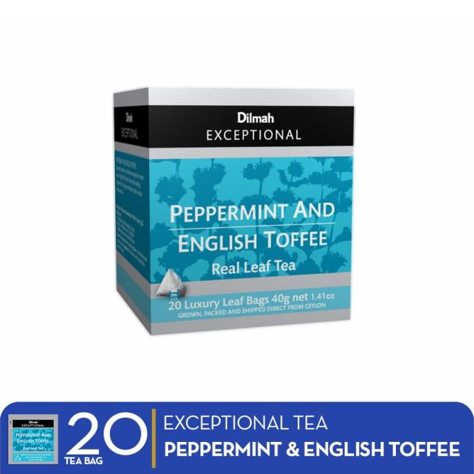 

(BISA COD) Dilmah Exceptional Peppermint & English Toffee STOK TERBATAS Kode 1032