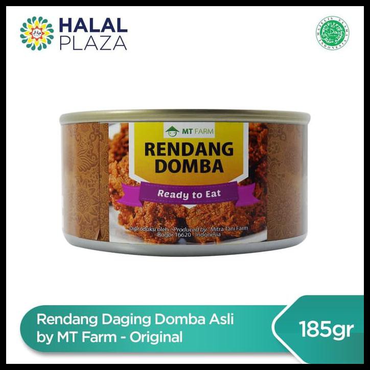 Jual Rendang Daging Domba Asli By Mt Farm Original 185gr Shopee