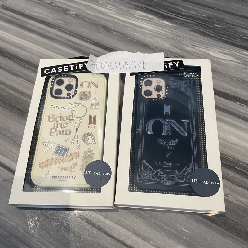 NEW CASETIFY BTS ON WHITE IPHONE 12 PRO