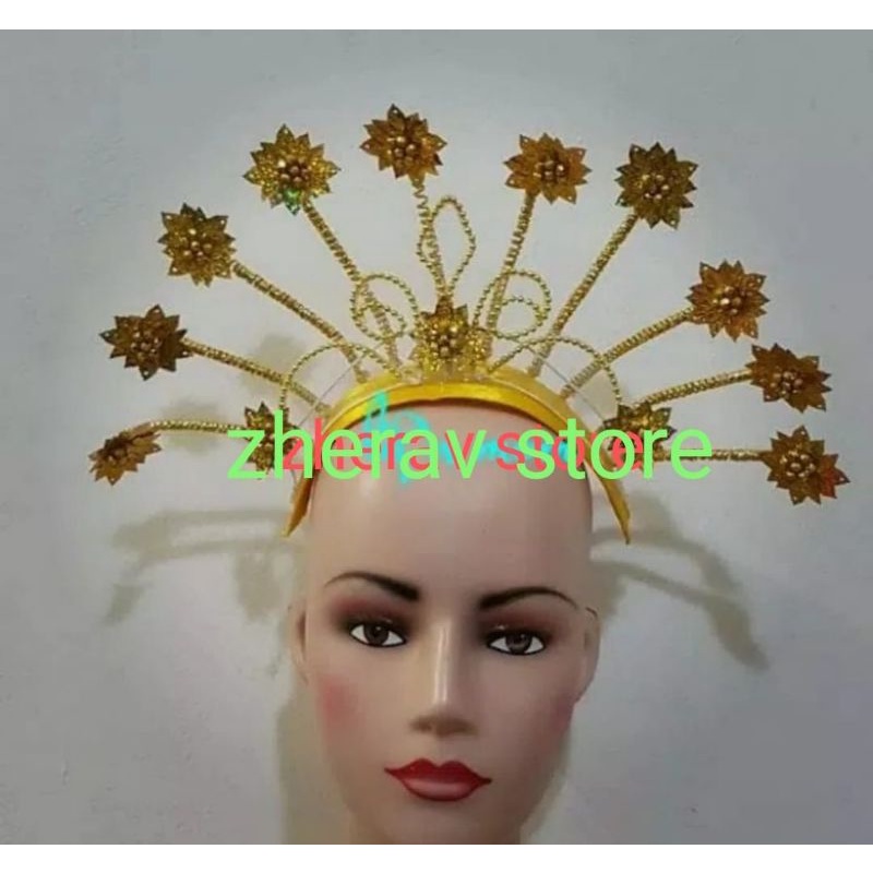 aksesoris kepala adat Nusantara