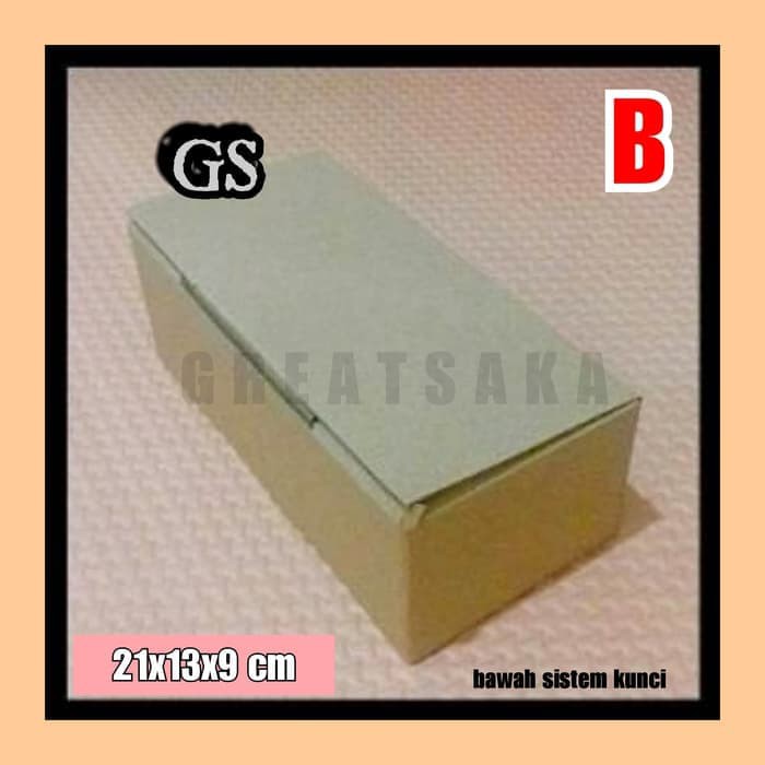 

KOTAK KARDUS PACKING KECIL 21 X 13 X 9 CM