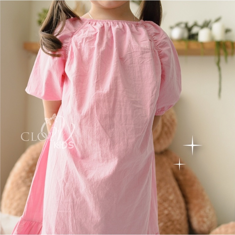 CLOEVKIDS - Dress Anak Perempuan Rose