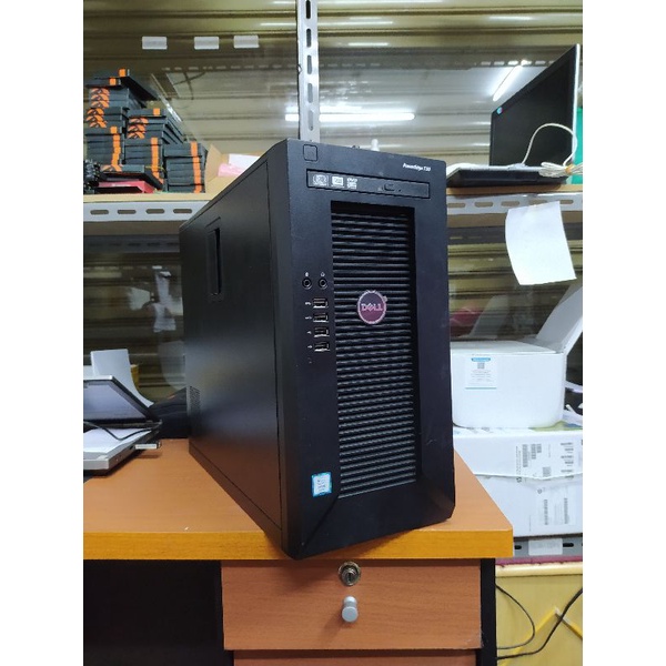 Pc server unbk Dell T20 Edge/Xeon E3-1225v3-3.20ghz/8gb/500gb/dvd rw Siap pakei