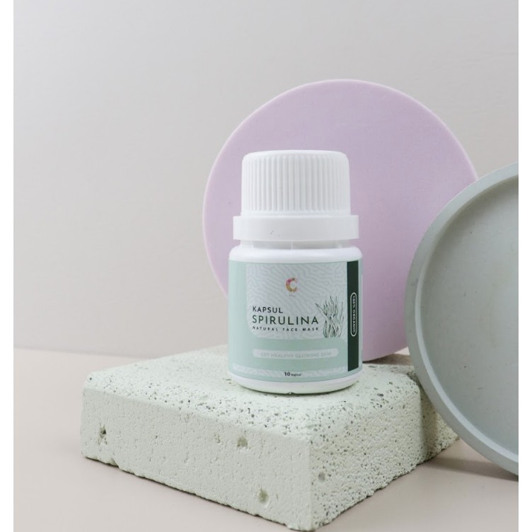 Spirulina Capsule Premium Mask