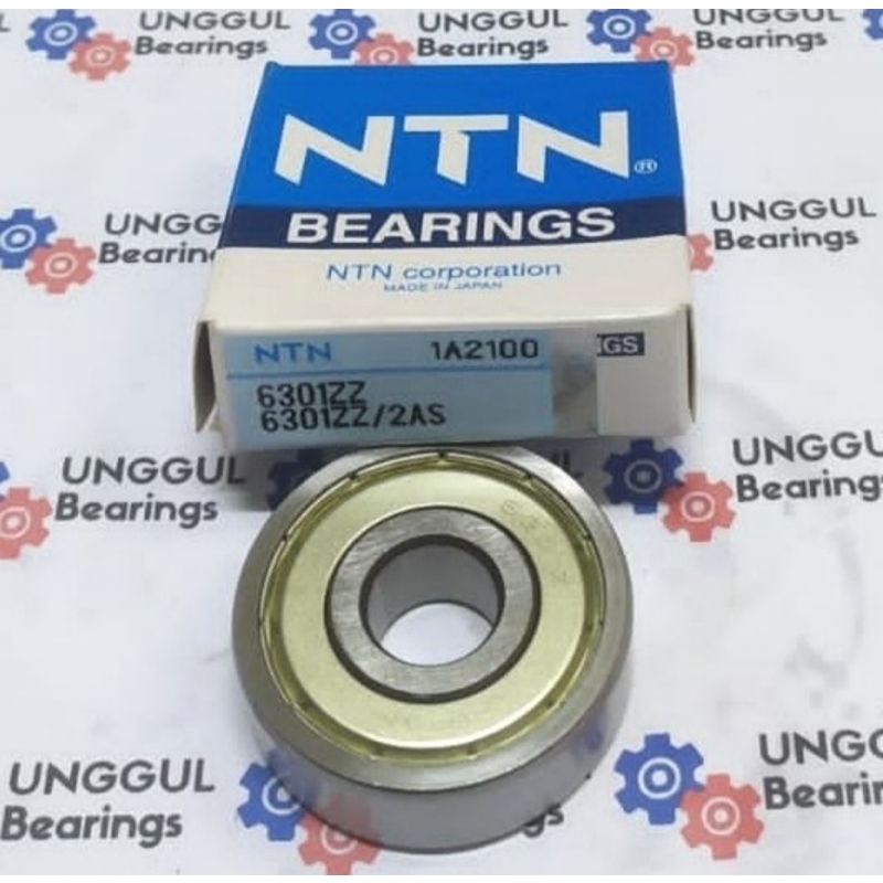 BEARING NTN 6301ZZ TUTUP BESI