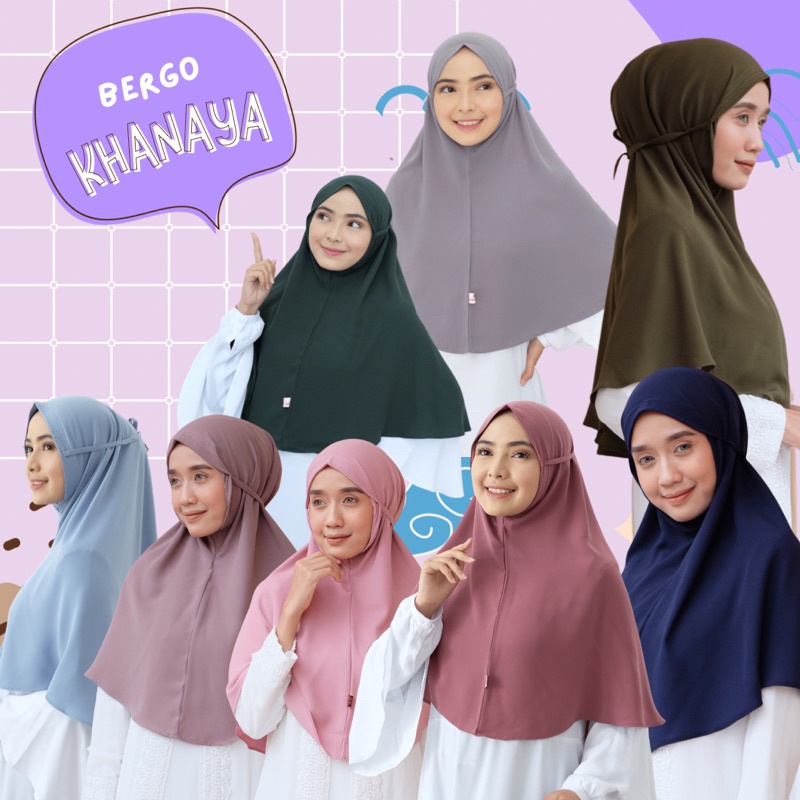 bergo maryam premium kerudung bergo maryam hijab bergo maryam jilbab bergo maryam bergo tali Khanaya