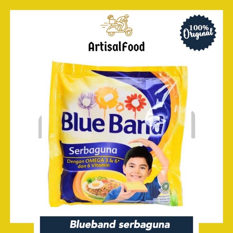 

margarin BLUEBAND SERBAGUNA SACHET 200gr ORI