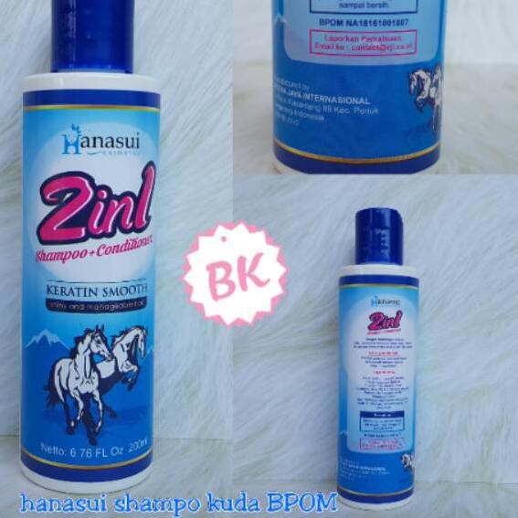 Jual CAS.E771 HANASUI SHAMPOO KUDA 2IN1 ORIGINAL / SHAMPOO KUDA / SHAMPO KUDA / BPOM