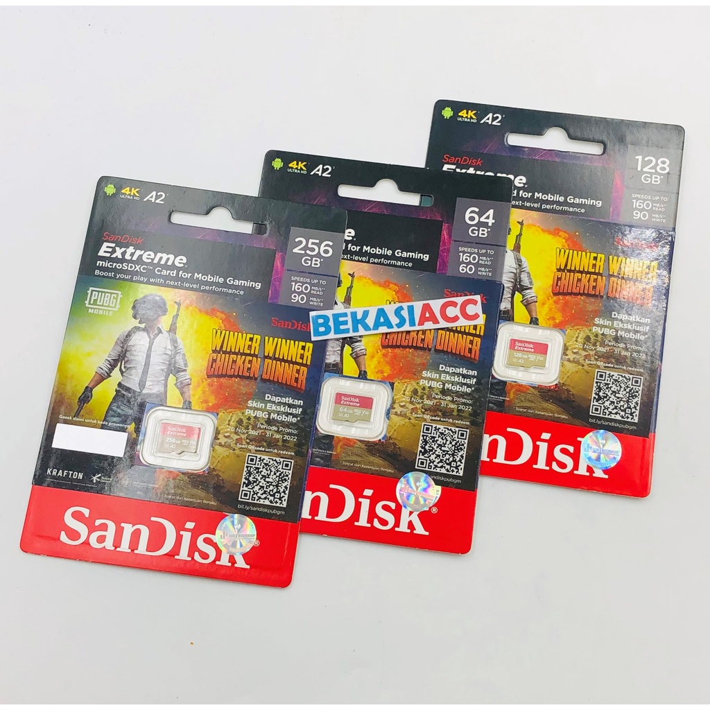 MEMORY CARD FOR GAMING MICRO SD 64GB 128GB 256G SANDISK EXTREME GAMING