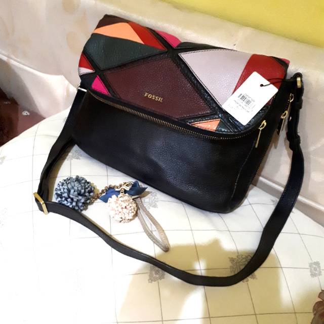 fossil tas patchwork large