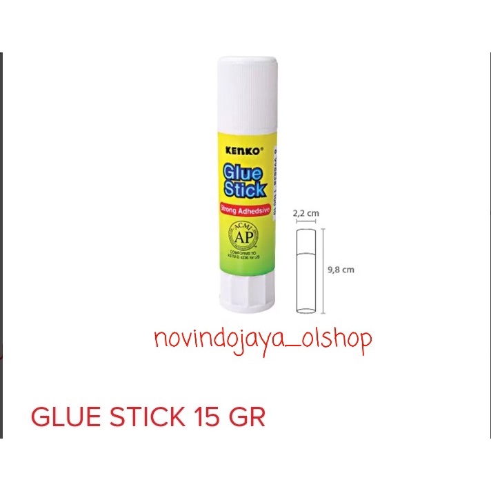 

Glue Stick KENKO 15 gr / Lem Stik Murah / Lem KENKO