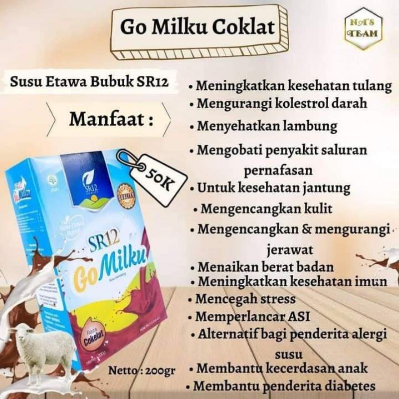 

Susu Kambing Etawa Go Milku