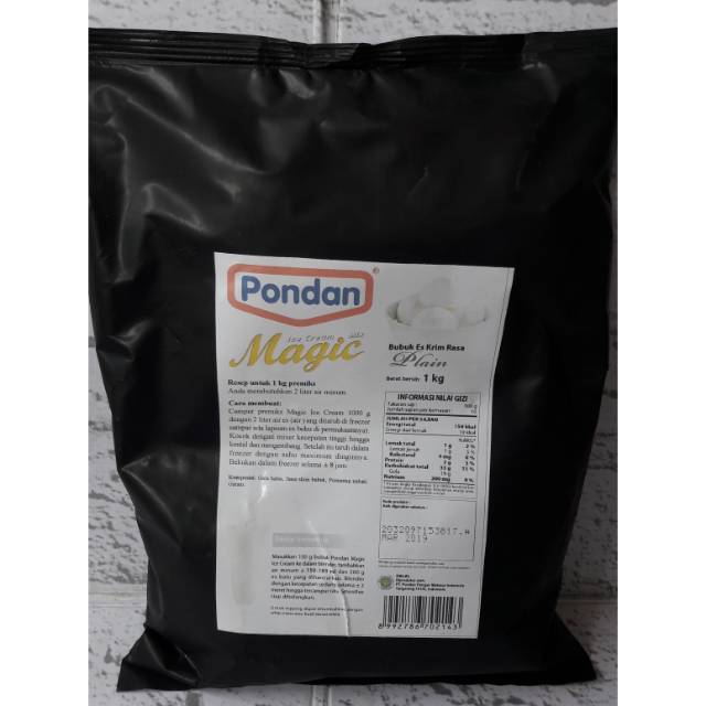 

BAHAN ES KRIM PONDAN PLAIN Kemasan 1 kg