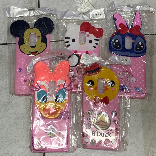 Silikon softcase karakter disney Samsung J8