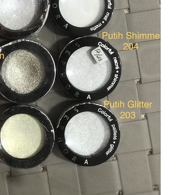 ☊ SEPHORA Colorful Eyeshadow Mono ( 302 Roasted chestnut 298 tiramisu Chocolate Brown 201 putih matt