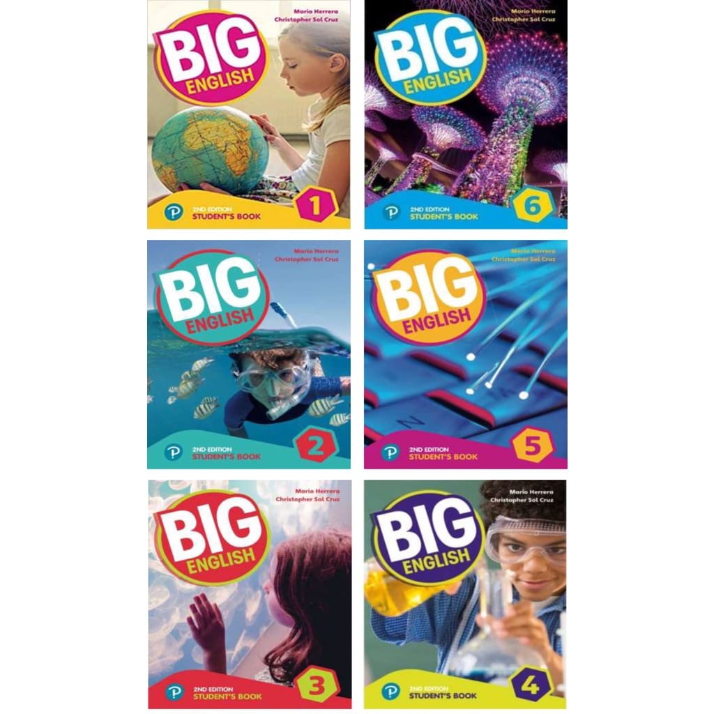 COD - BIG English 1 - 6 Student’s Book / Workbook (Level 4 Only) American English / Colour / 2nd Edition-0