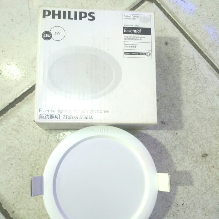 LAMPU DONLET LED 5 WATT PHILIPS/LAMPU PLAFON/LED 5 WATT/PHILIPS