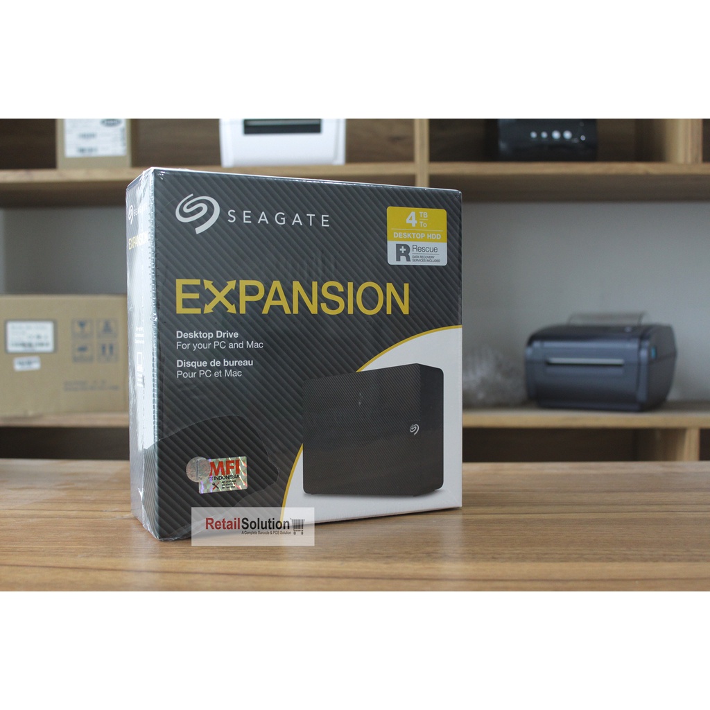HDD External 3.5&quot; - Hardisk Seagate Expansion Desktop 4TB USB 3.0 MFI
