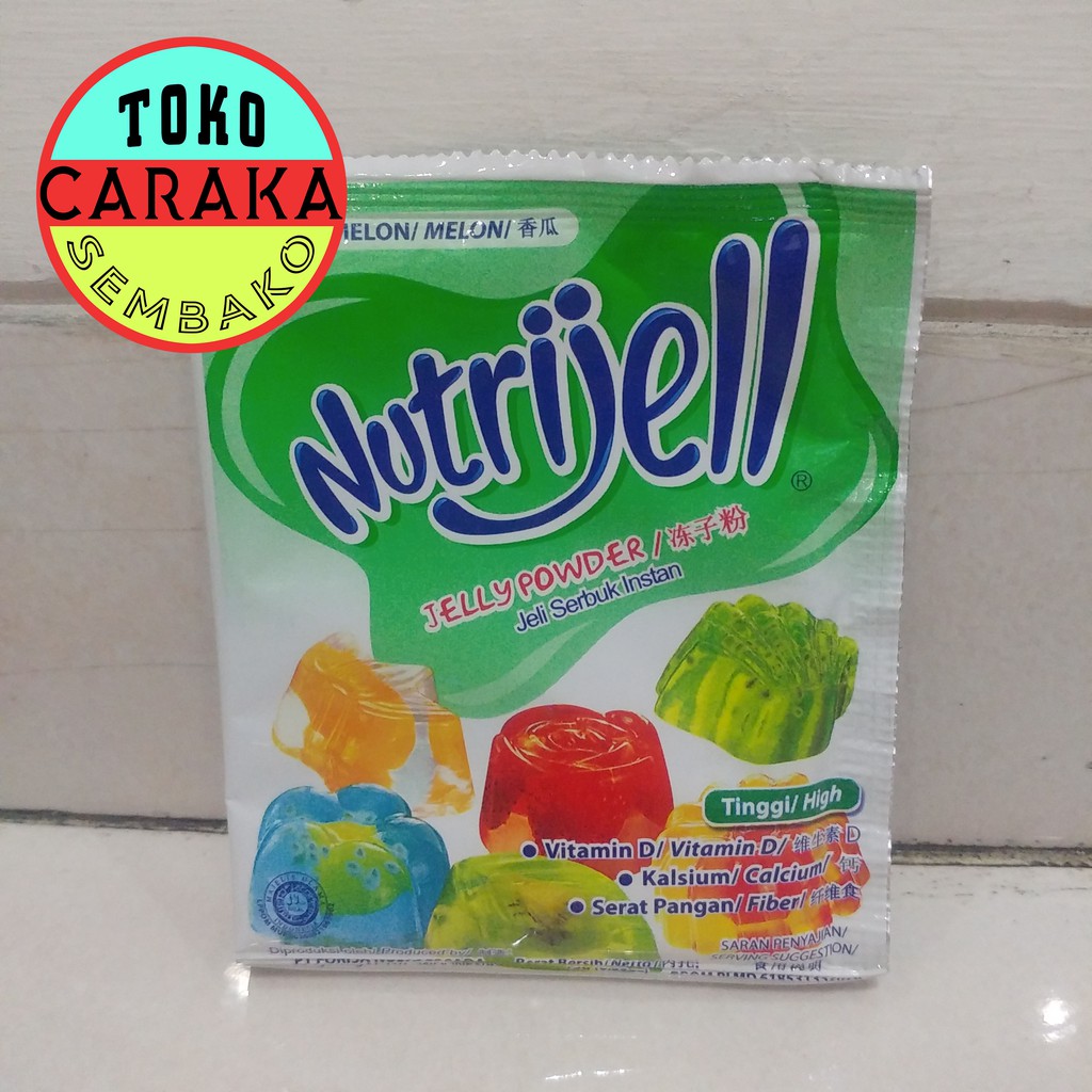 

Nutrijell Jelly Powder Rasa Melon - 15g